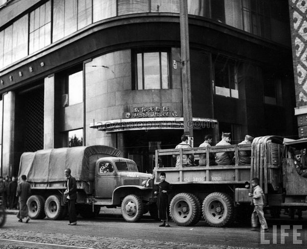 图片[11]-The old photos of Shanghai in 1945 The images of Shanghai at the beginning of the victory of the Anti Japanese War (2)-China Archive