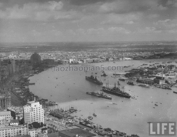 图片[14]-The old photos of Shanghai in 1945 The images of Shanghai at the beginning of the victory of the Anti Japanese War (2)-China Archive