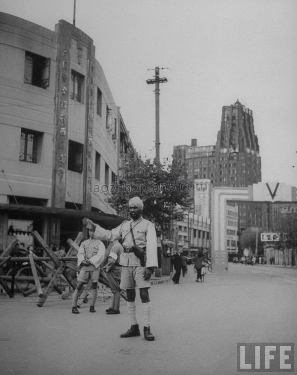 图片[1]-The old photos of Shanghai in 1945 The images of Shanghai at the beginning of the victory of the Anti Japanese War (3)-China Archive