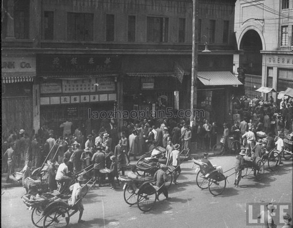 图片[5]-The old photos of Shanghai in 1945 The images of Shanghai at the beginning of the victory of the Anti Japanese War (3)-China Archive