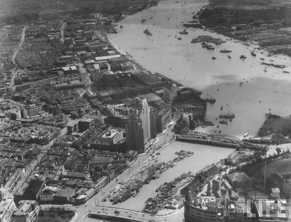 图片[13]-The old photos of Shanghai in 1945 The images of Shanghai at the beginning of the victory of the Anti Japanese War (3)-China Archive