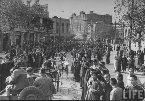 图片[15]-The old photos of Shanghai in 1945 The images of Shanghai at the beginning of the victory of the Anti Japanese War (3)-China Archive