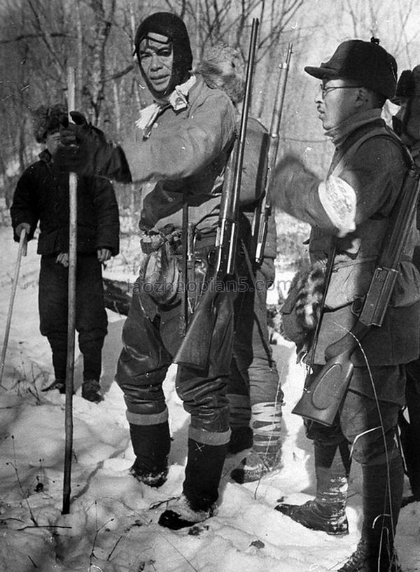 图片[6]-In 1938, the Japanese “Manchu Mongolian Colonial Pioneering Group” hunted in the mountains near Manchuria-China Archive