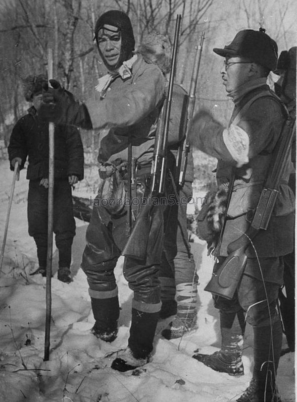 图片[13]-In 1938, the Japanese “Manchu Mongolian Colonial Pioneering Group” hunted in the mountains near Manchuria-China Archive