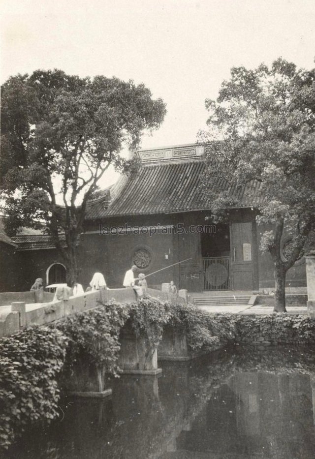 图片[1]-The old photos of Hangzhou in 1925 The style and features of Zhaoqing Temple a hundred years ago-China Archive