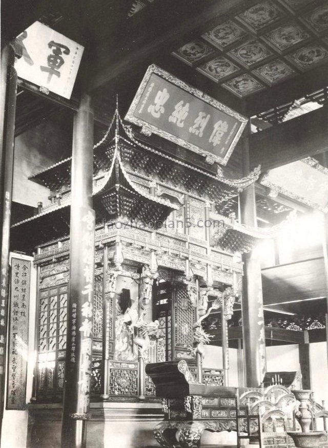 图片[6]-The old photos of Hangzhou in 1925 The style and features of Zhaoqing Temple a hundred years ago-China Archive