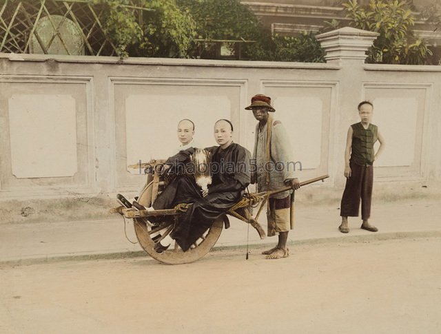 图片[5]-1870s old photos of Shanghai Fahua Tower Pudong Lake Pavilion-China Archive