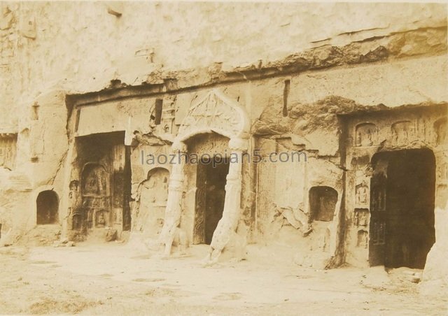 图片[8]-The impression of Xiangtang Temple Grottoes in the old photos of Handan, Hebei in 1927-China Archive