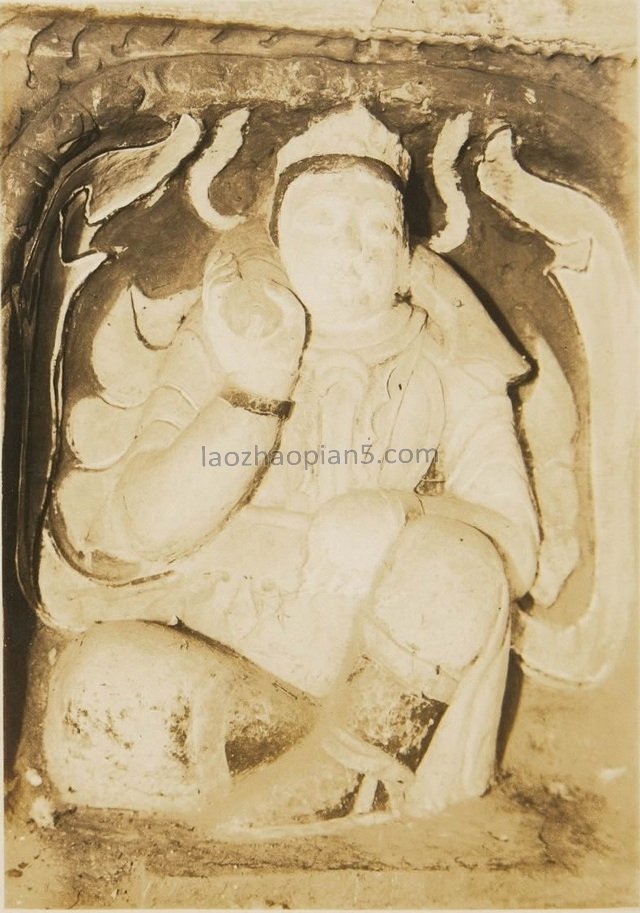 图片[4]-The impression of Xiangtang Temple Grottoes in the old photos of Handan, Hebei in 1927-China Archive