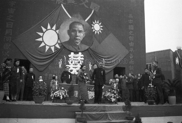 图片[19]-1940 photos of Chongqing people’s life and collective weddings-China Archive