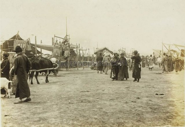 图片[6]-In 1943, the old photo of Chifeng, Inner Mongolia was taken in Daban Town, Right Banner, Bahrain at that time-China Archive