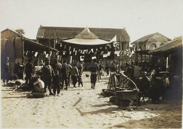 图片[1]-1942 Old photos of Yuncheng Yanchi Temple and Jiexian Guandi Temple-China Archive