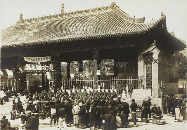 图片[6]-1942 Old photos of Yuncheng Yanchi Temple and Jiexian Guandi Temple-China Archive