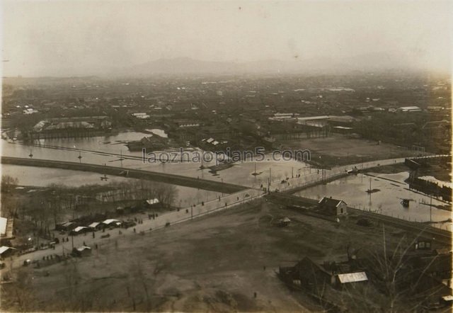 图片[1]-1941 Old Jilin Photos Jilin Street View Yuhuang Pavilion North Mountain Scenery-China Archive