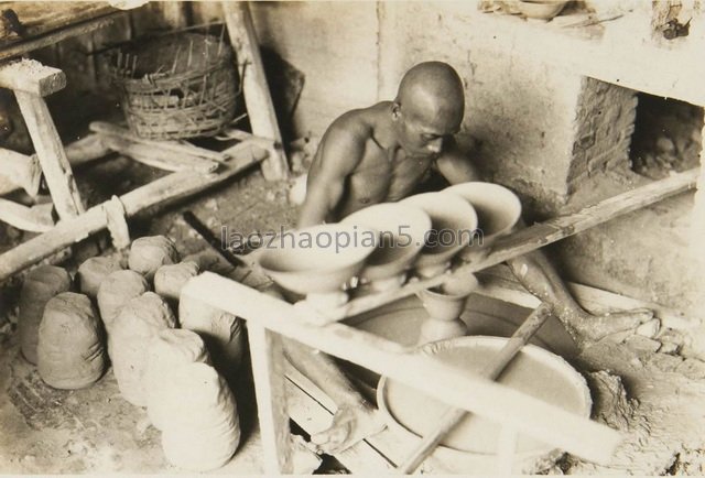 图片[3]-The old photo of Jingdezhen, Jiangxi in 1940, recorded the whole process of porcelain making 80 years ago-China Archive