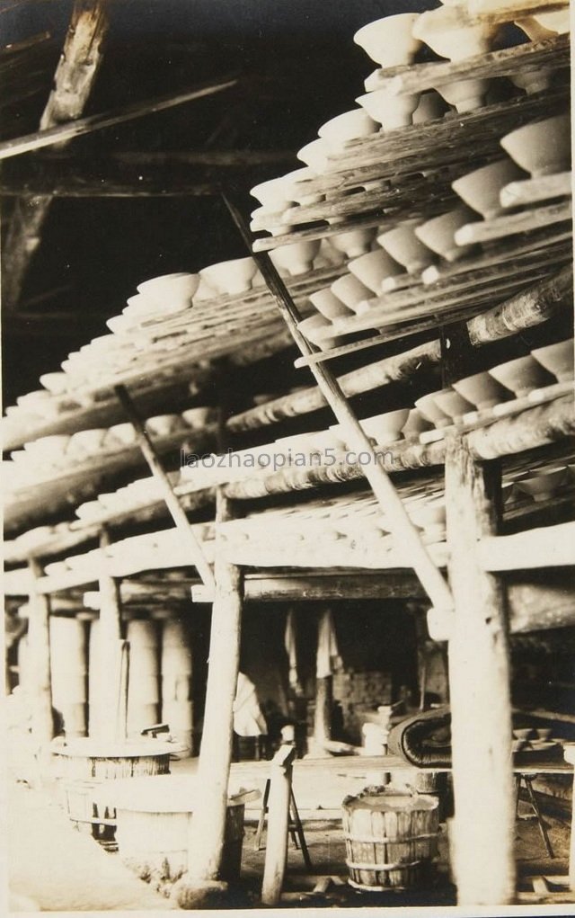 图片[4]-The old photo of Jingdezhen, Jiangxi in 1940, recorded the whole process of porcelain making 80 years ago-China Archive