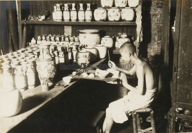 图片[6]-The old photo of Jingdezhen, Jiangxi in 1940, recorded the whole process of porcelain making 80 years ago-China Archive