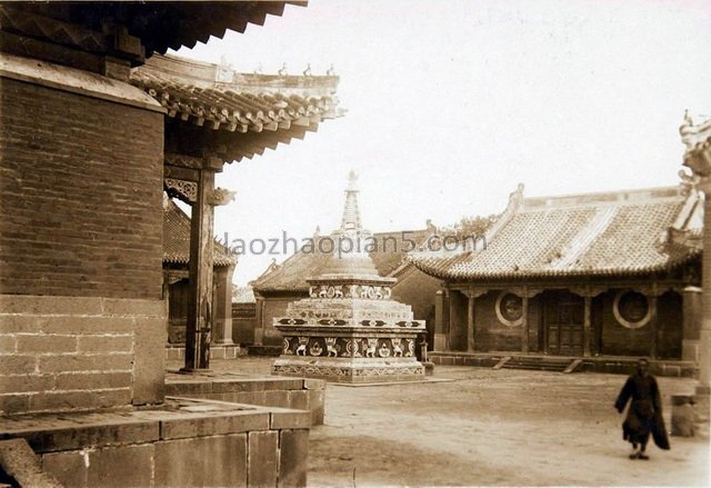 图片[6]-The old photo of Fuxin, Liaoning in 1929: the style and features of Ruiying Temple 90 years ago-China Archive