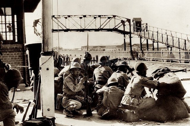 图片[7]-Old photos of Japanese army attacking Tianjin battlefield in 1937-China Archive