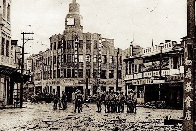 图片[8]-Old photos of Japanese army attacking Tianjin battlefield in 1937-China Archive