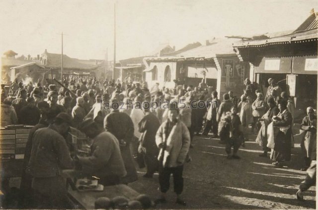 图片[10]-The old photo of Baotou, Inner Mongolia in 1930, The style and features of the Yellow River bank and Wudangzhao-China Archive