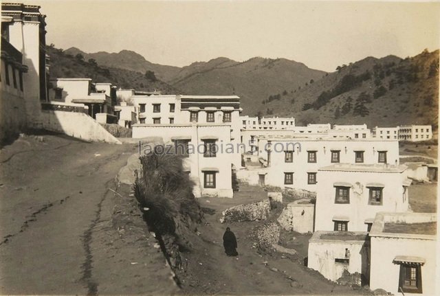 图片[11]-The old photo of Baotou, Inner Mongolia in 1930, The style and features of the Yellow River bank and Wudangzhao-China Archive