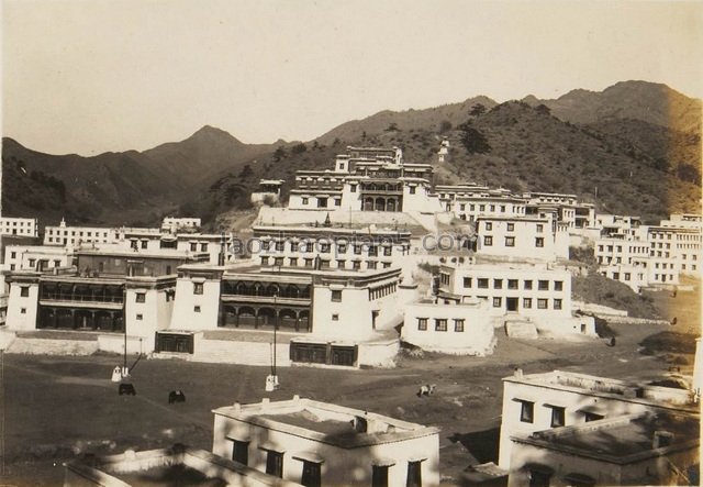 图片[12]-The old photo of Baotou, Inner Mongolia in 1930, The style and features of the Yellow River bank and Wudangzhao-China Archive