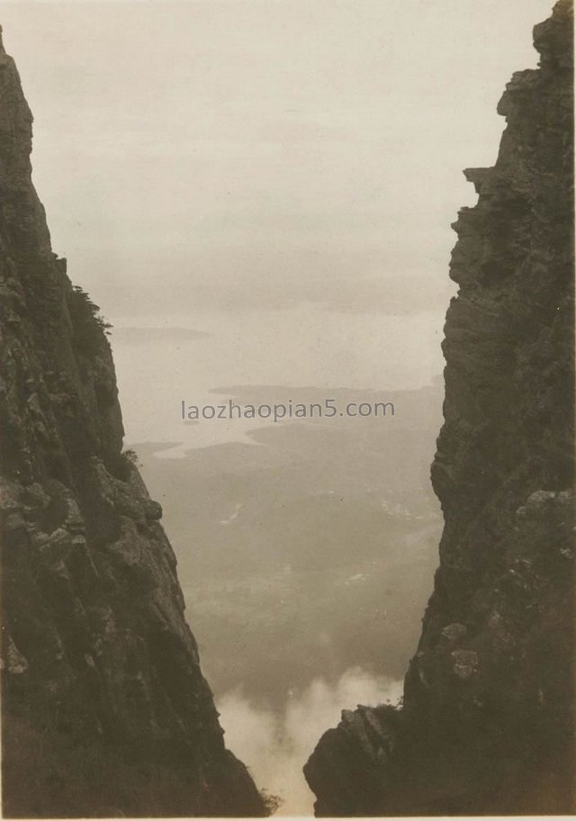 图片[2]-1930 Old photo of Jiangxi Lushan Mountain Beautiful Lushan Mountain scenery 90 years ago-China Archive