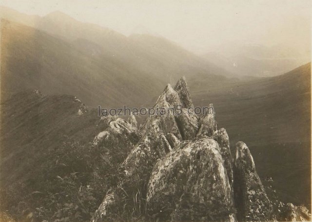 图片[3]-1930 Old photo of Jiangxi Lushan Mountain Beautiful Lushan Mountain scenery 90 years ago-China Archive