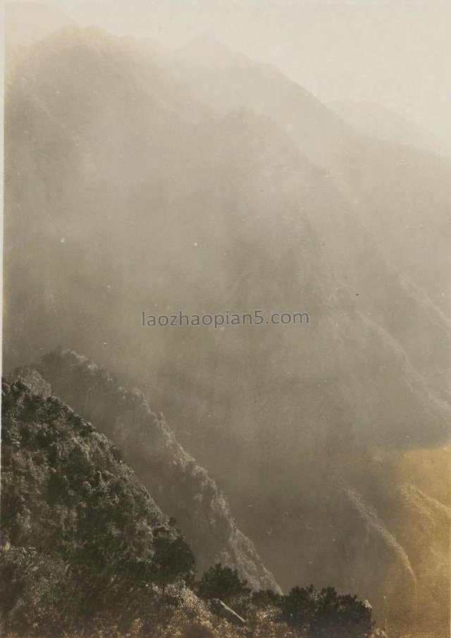 图片[9]-1930 Old photo of Jiangxi Lushan Mountain Beautiful Lushan Mountain scenery 90 years ago-China Archive