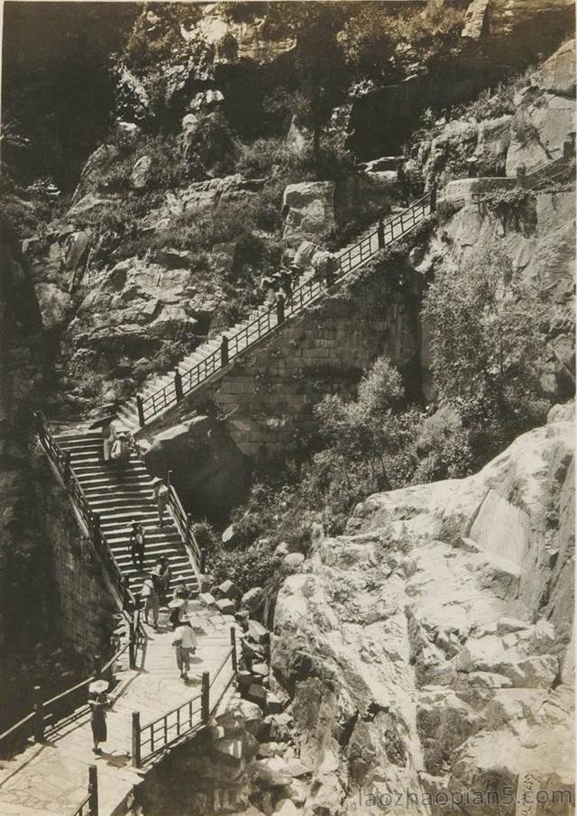 图片[3]-1931 Old photo of Mount Tai 90 years ago-China Archive