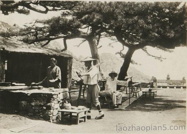 图片[4]-1931 Old photo of Mount Tai 90 years ago-China Archive