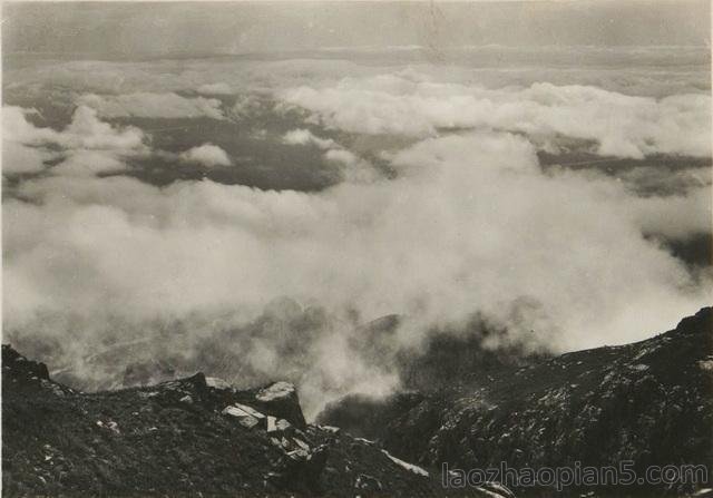 图片[2]-1931 Old photo of Mount Tai 90 years ago-China Archive