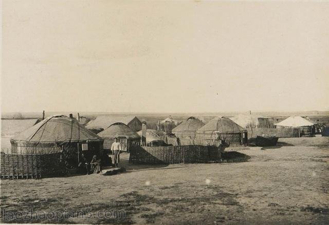 图片[1]-The old photo of Xilingol, Inner Mongolia in 1932: the style and features of the Beizi Temple 90 years ago-China Archive