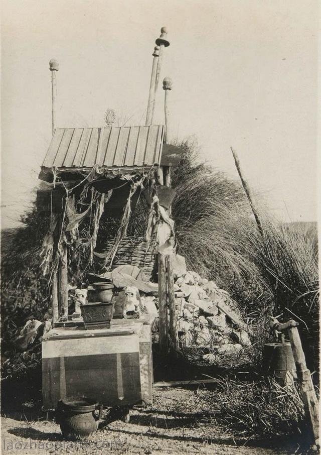 图片[4]-The old photo of Xilingol, Inner Mongolia in 1932: the style and features of the Beizi Temple 90 years ago-China Archive