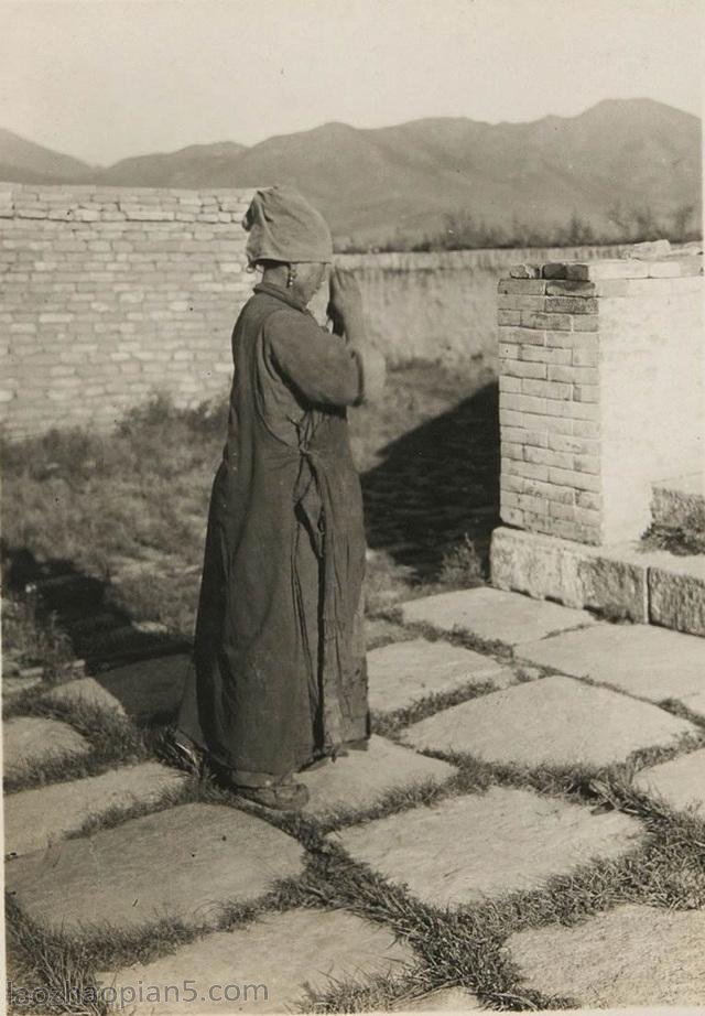 图片[8]-The old photo of Xilingol, Inner Mongolia in 1932: the style and features of the Beizi Temple 90 years ago-China Archive