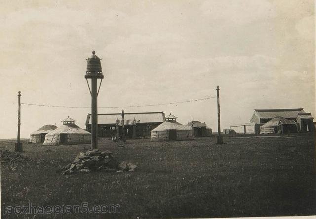 图片[1]-The old photo of Xilingol, Inner Mongolia in 1932. The style and features of the palace of Abaga Banner 90 years ago-China Archive