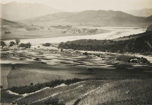 图片[1]-Old photo of Benxi, Liaoning in 1932: Lianshanguan and Taizi River 90 years ago-China Archive