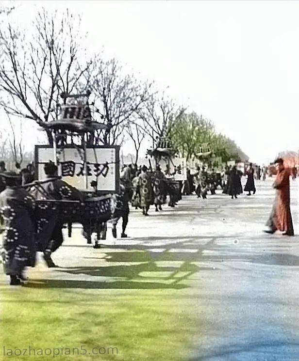 图片[1]-1940 Old Photo of Beijing Wu Peifu Moving to Nianhua Temple-China Archive