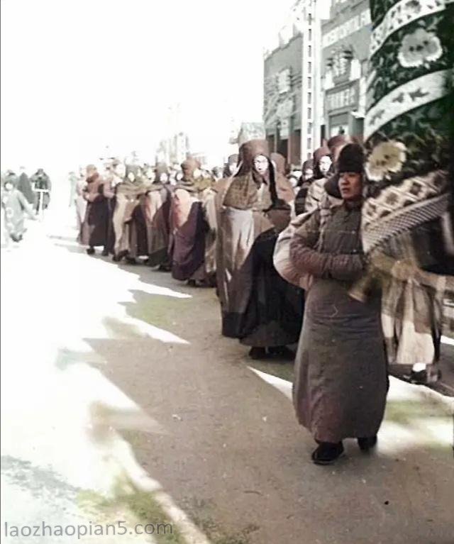 图片[2]-1940 Old Photo of Beijing Wu Peifu Moving to Nianhua Temple-China Archive