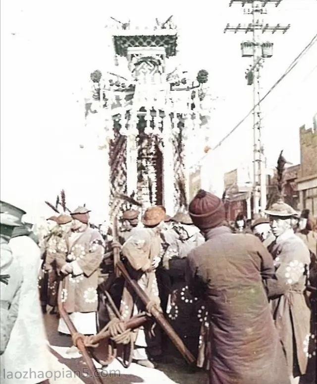 图片[4]-1940 Old Photo of Beijing Wu Peifu Moving to Nianhua Temple-China Archive