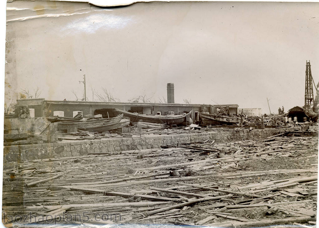 图片[2]-Old photos of Shantou in 1922 Street view of Shantou hit hard after the August 2 Typhoon-China Archive