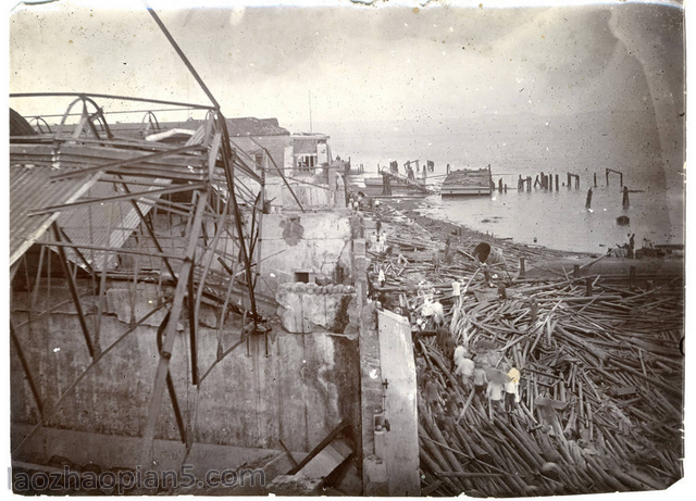 图片[5]-Old photos of Shantou in 1922 Street view of Shantou hit hard after the August 2 Typhoon-China Archive