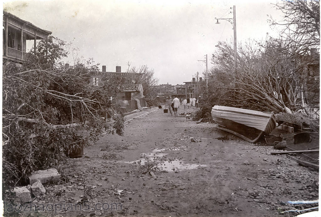 图片[7]-Old photos of Shantou in 1922 Street view of Shantou hit hard after the August 2 Typhoon-China Archive