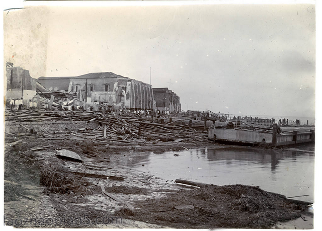 图片[10]-Old photos of Shantou in 1922 Street view of Shantou hit hard after the August 2 Typhoon-China Archive