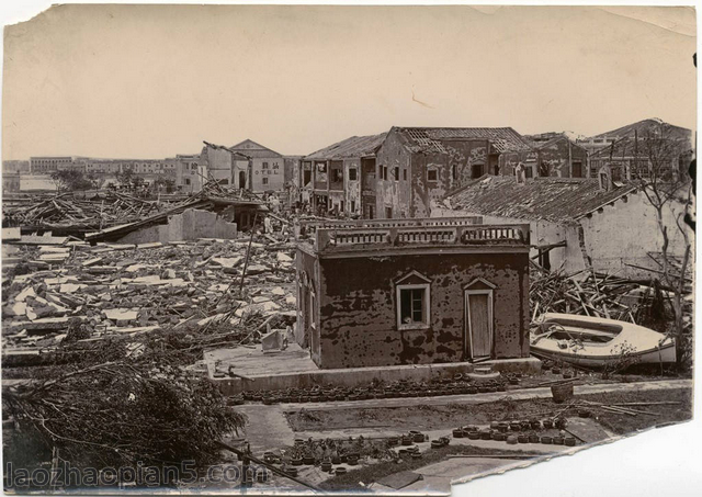 图片[9]-Old photos of Shantou in 1922 Street view of Shantou hit hard after the August 2 Typhoon-China Archive