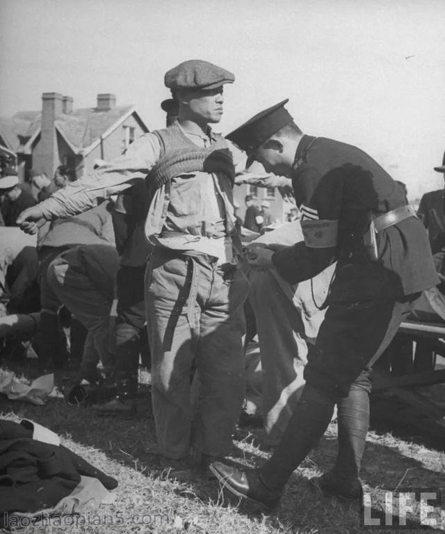 图片[18]-1945 Shanghai old photo Japanese prisoners waiting to be repatriated after the victory of the Anti Japanese War-China Archive