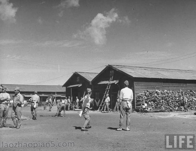 图片[14]-1945 Shanghai old photo Japanese prisoners waiting to be repatriated after the victory of the Anti Japanese War-China Archive