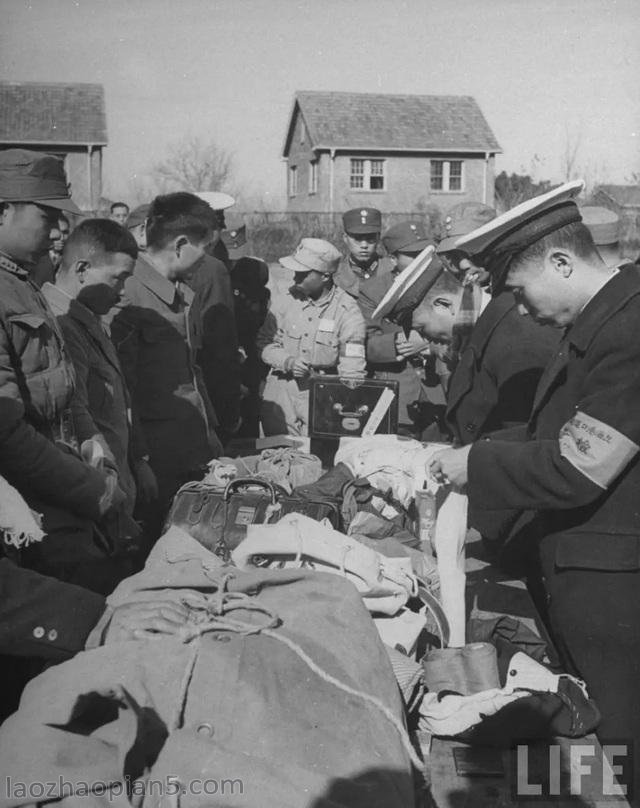 图片[21]-1945 Shanghai old photo Japanese prisoners waiting to be repatriated after the victory of the Anti Japanese War-China Archive