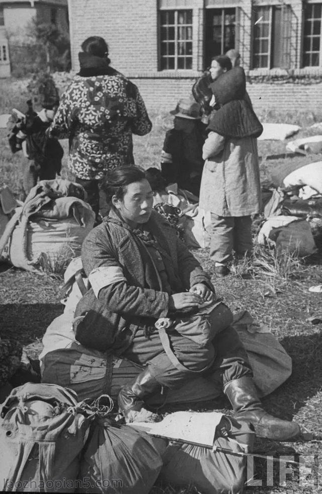 图片[23]-1945 Shanghai old photo Japanese prisoners waiting to be repatriated after the victory of the Anti Japanese War-China Archive